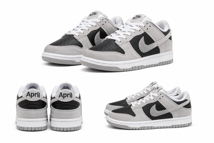 کتانی نایکی مدل Dunk Low (طرح April) - مردانه